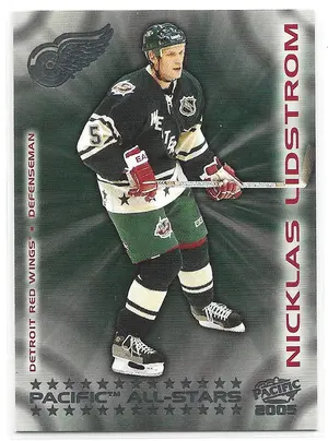 2004-05 Pacific All-Stars #8 Nicklas Lidstrom