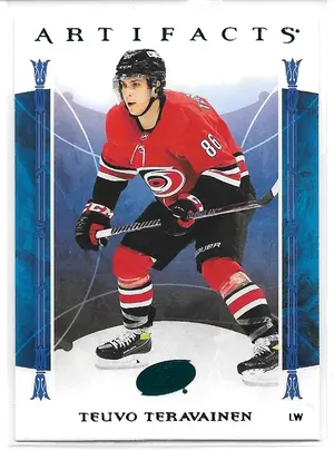 2022-23 Artifacts Turqoise #86 Teuvo Teravainen