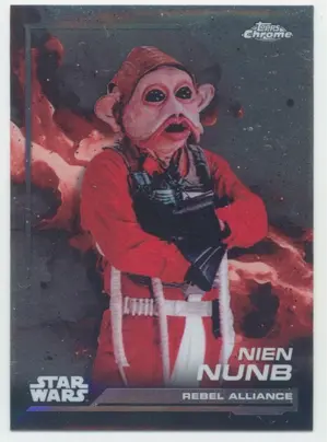 2024 Topps Chrome Star Wars - Nien Nunb #122