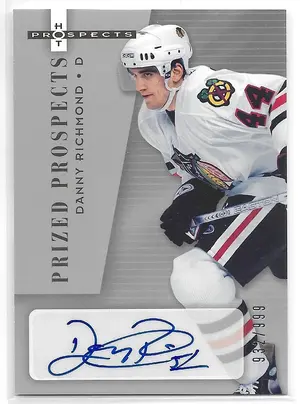 2005-06 Hot Prospects #193 Danny Richmond RC (932/999)