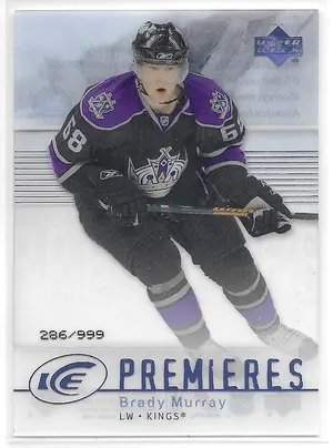 2007-08 Ice #179 Brady Murray RC (286/999)