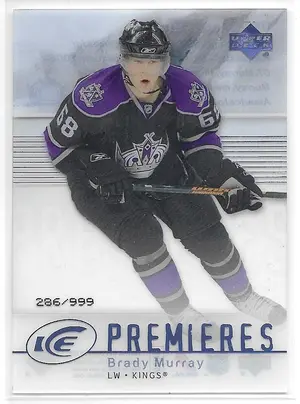 2007-08 Ice #179 Brady Murray RC (286/999)