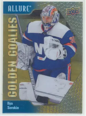 2023-24 ALLURE - ILYA SOROKIN #GG-5 GOLDEN GOALIES