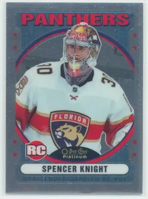 2021-22 O-PEE-CHEE PLATINUM - SPENCER KNIGHT #R-69 ROOKIE RETRO