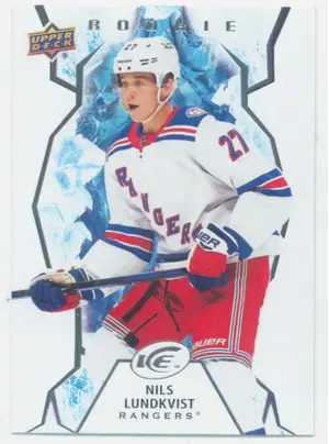 2021-22 UPPER DECK ICE - NILS LUNDKVIST #149 ROOKIE