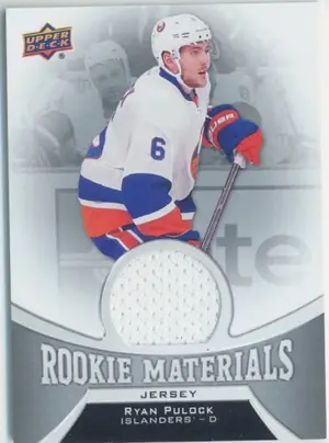 2016-17 UPPER DECK - RYAN PULOCK #RM-RP ROOKIE MATERIALS