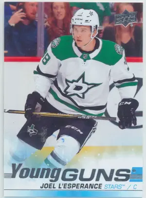 2019-20 UPPER DECK - JOEL L'ESPERANCE #217 YOUNG GUNS