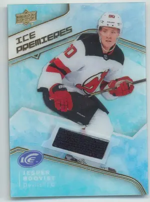 2019-20 ICE - JESPER BOQVIST #IPJ-JB PREMIER JERSEYS