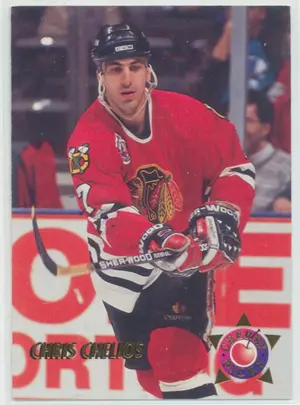 1992-93 PARKHURST - CHRIS CHELIOS #16 CHERRY PICKS