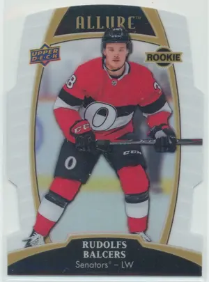 2019-20 ALLURE - RUDOLFS BALCERS #68 WHITE RAINBOW