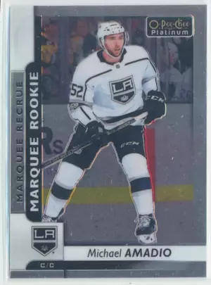 2017-18 O-PEE-CHEE PLATINUM - MICHAEL AMADIO #199 ROOKIE