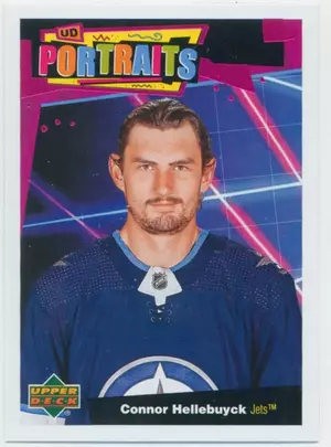 2020-21 UPPER DECK - CONNOR HELLEBUYCK #P-3 PORTRAITS