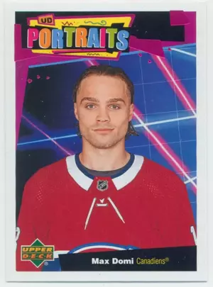 2020-21 UPPER DECK - MAX DOMI #P-15 PORTRAITS