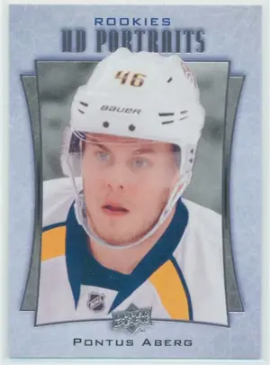 2016-17 UPPER DECK - PONTUS ABERG #P-62 PORTRAITS
