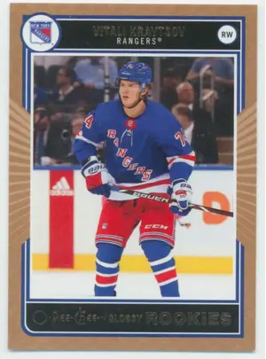 2020-21 UPPER DECK - VITALI KRAVTSOV #R-12 O-PEE-CHEE GLOSSY ROOKIES BRONZE