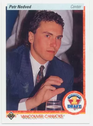 1990-91 UPPER DECK - PETR NEDVED #353 RC