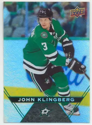 2018-19 TIM HORTONS - JOHN KLINGBERG #3