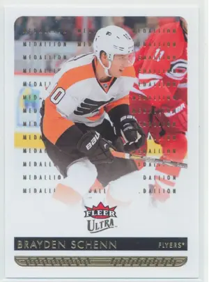 2014-15 FLEER ULTRA - BRAYDEN SCHENN #130 GOLD MEDALLION