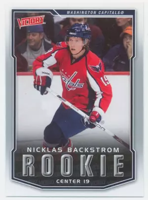 2007-08 VICTORY - NICKLAS BACKSTROM #331 ROOKIE