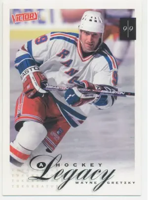 1999-00 VICTORY - WAYNE GRETZKY #424 A HOCKEY LEGACY