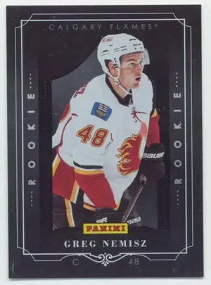 2011-12 PANINI PLAYER OF THE DAY - GREG NEMISZ #POD-GN BLACK BORDER