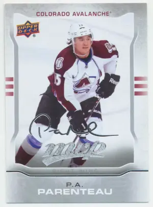 2014-15 MVP - P.A. PARENTEAU #146 SILVER SCRIPT⚠️
