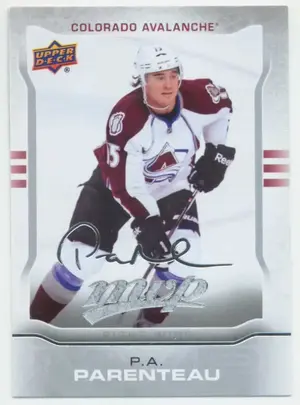 2014-15 MVP - P.A. PARENTEAU #146 SILVER SCRIPT⚠️