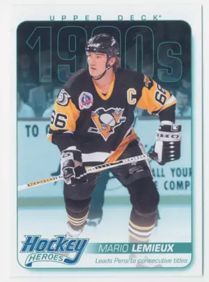 2013-14 UPPER DECK - MARIO LEMIEUX #HH63 HOCKEY HEROES