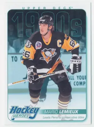 2013-14 UPPER DECK - MARIO LEMIEUX #HH63 HOCKEY HEROES