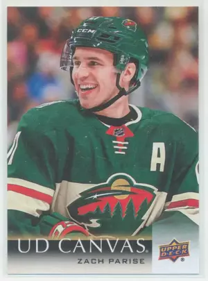 2018-19 UPPER DECK - ZACH PARISE #C41 UD CANVAS