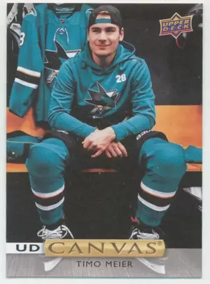 2019-20 UPPER DECK - TIMO MEIER #C195 CANVAS