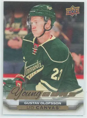 2015-16 UPPER DECK - GUSTAV OLOFSSON #C235 UD CNAVAS YOUNG GUNS