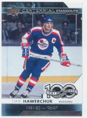 2017-18 UPPER DECK - DALE HAWERCHUK #CS-82 CENTENNIAL STANDOUTS