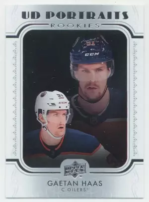 2019-20 UPPER DECK - GAETAN HAAS #P-74 UD PORTRAITS