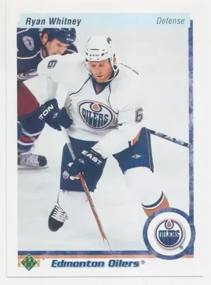 2010-11 UPPER DECK - RYAN WHITNEY #127 20TH ANNIVERSARY
