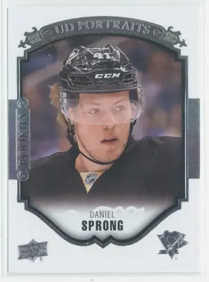 2015-16 UPPER DECK - DANIEL SPRONG #P-86 UD PORTRAITS