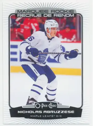2022-23 O-Pee-Chee - Nicholas Abruzzese #564 Marquee Rookie