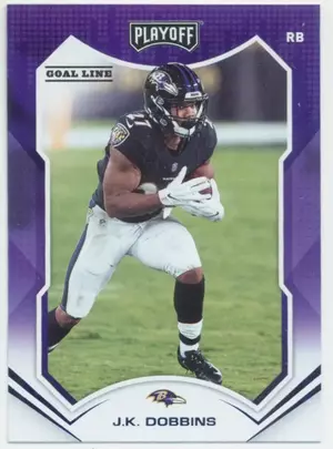 2021 Playoff - J.K. Dobbins #28 Goal Line Parallel