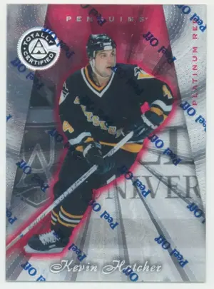 1997-98 TOTALLY CERTIFIED - KEVIN HATCHER #86 PLATINUM RED 2663/6199