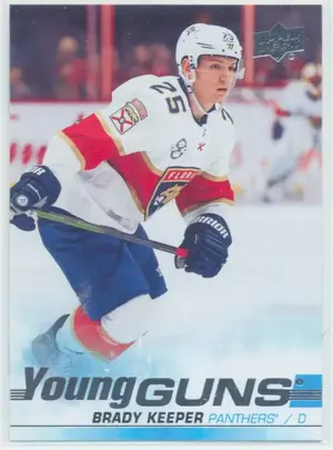 2019-20 UPPER DECK - BRADY KEEPER #216 YOUNG GUNS