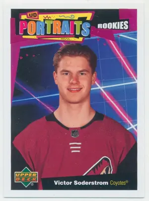 2020-21 UPPER DECK - VICTOR SODERSTROM #P-60 UD PORTRAITS