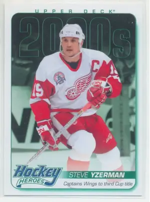 2014-15 UPPER DECK - STEVE YZERMAN #HH66 HOCKEY HEROES