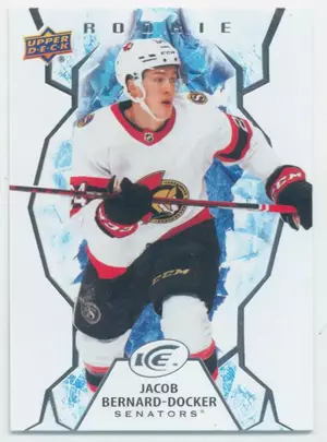 2021-22 UPPER DECK ICE - JACOB BERNARD-DOCKER #140 ROOKIE
