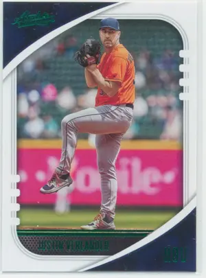 2021 Panini Absolute Retail - Justin Verlander #67 Green Parallel
