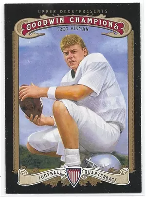 2012 Goodwin Champions #34 Troy Aikman