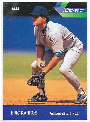 1993 Rembrandt Ultra-Pro #2 Eric Karros *
