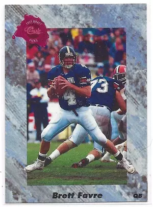 1991 Classic Draft Picks #129 Brett Favre