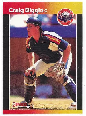 1989 Donruss #561 Craig Biggio RC
