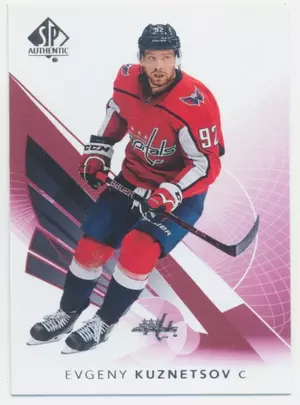 2017-18 SP AUTHENTIC - EVGENY KUZNETSOV #87 LIMITED RED