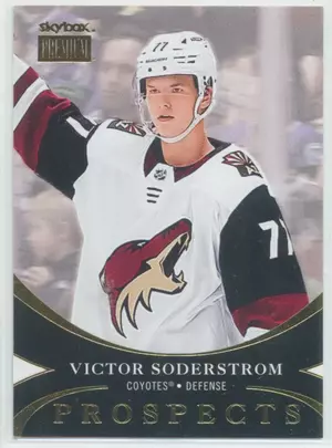 2020-21 SKYBOX METAL UNIVERSE - VICTOR SODERSTROM #PP-27 PREMIUM PROSPECTS
